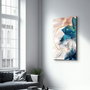 Wallity Pintura Decorativa de Vidrio Templado Multicolor 46 x 72 cm